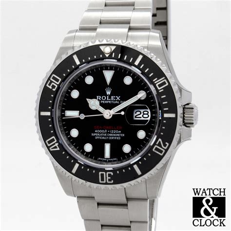 rolex sea dweller scritta rossa 2018|Sea‑Dweller .